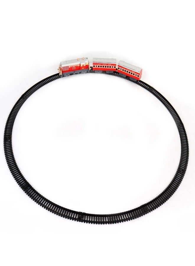 سنتي قطار ركاب بلاستيكي من سنتي تويز، عبوة من قطعة واحدة، أحمر - Image 1